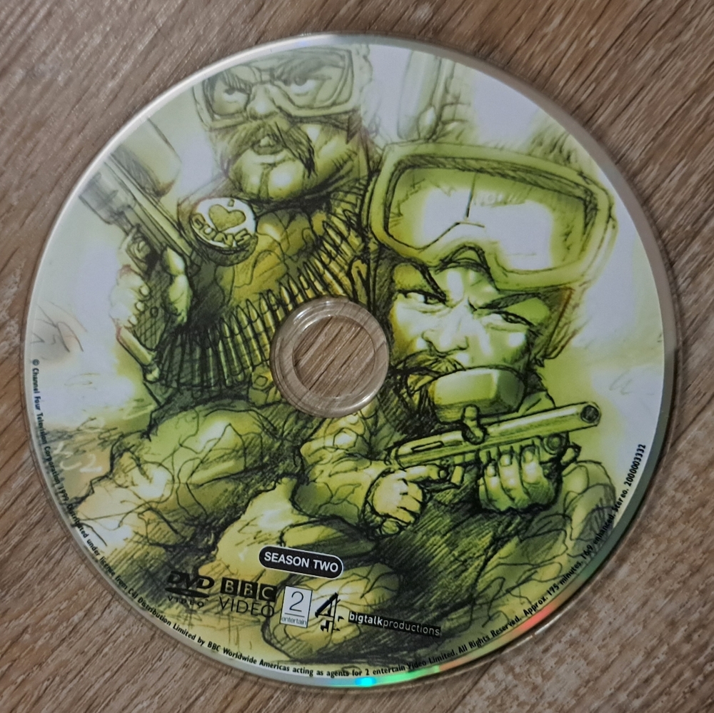 BBC Video DVD for "Spaced," a British cult comedy